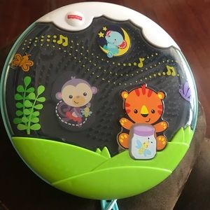 fisher price jungle crib soother